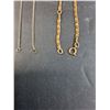 Image 4 : (4) Necklaces - One Needs Clasp & Has Case