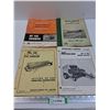 Image 1 : (4) Manuals: Massey-Ferguson & Harris, New Idea