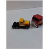 Image 3 : (2) Buddy L Die Cast & Plastic Semi's - 4.5" Long