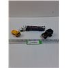 Image 1 : (3) Die Cast & Plastic Models: Safeway Semi, Car Hauler Trailer, Cab Cover Truck, Toyota