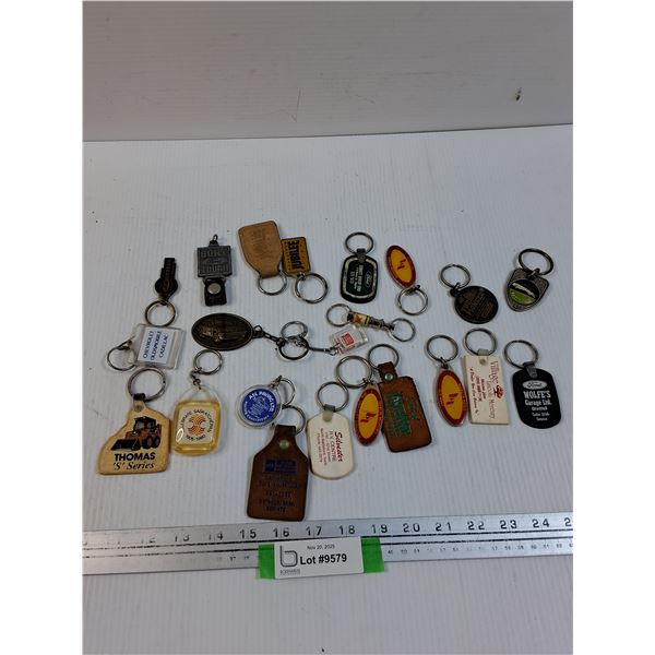 (20) Various Keychains