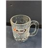 Image 2 : A & W Glass Mug - 4.5" Tall