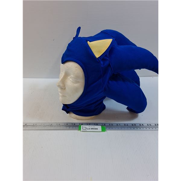 Sonic The Hedgehog Hat - Mannequin Head NOT Included