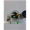 Image 1 : Marbles & Decorative Stones in Jar