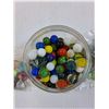 Image 2 : Marbles & Decorative Stones in Jar