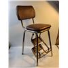 Image 2 : *Vintage Chrome Kitchen Step Stool-rusty and needs cleaning