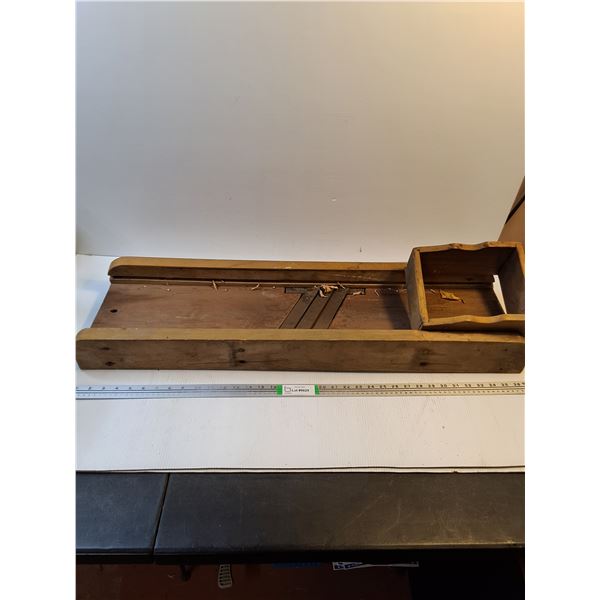 *Vintage Wooden Cabbage Slicer-36" Long