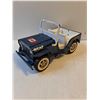 Image 3 : Vintage Tonka RCAF Model Jeep  in Tin Plate and White Plastic-10" long