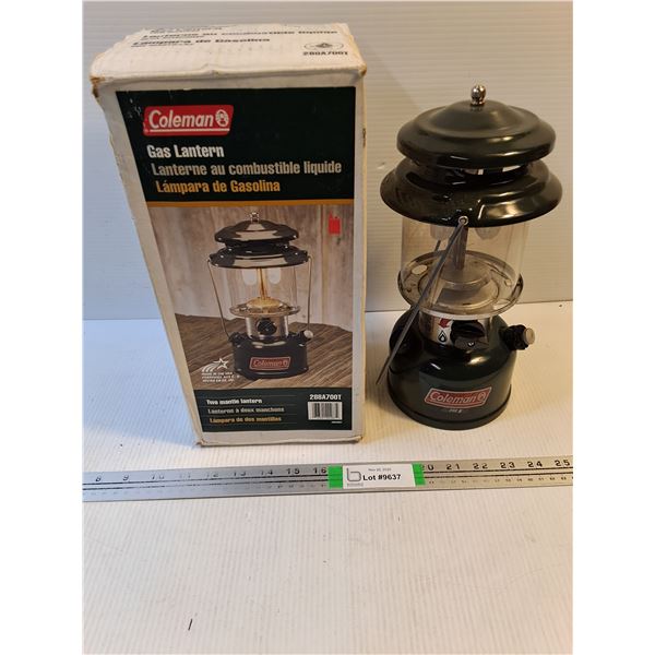 Coleman Gas Two Mantle Lantern-Model 288, 5/99