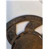 Image 3 : Antique Cast Iron Wall Plate Vent Stove Pipe Grate-Made in Ontario