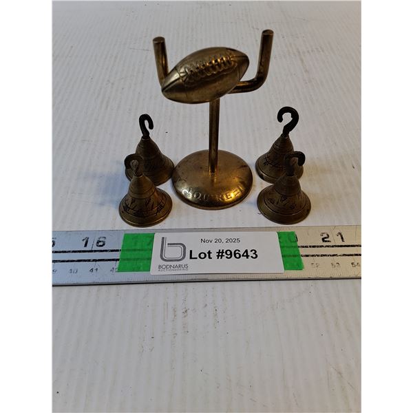 (5) Small Brass Pieces