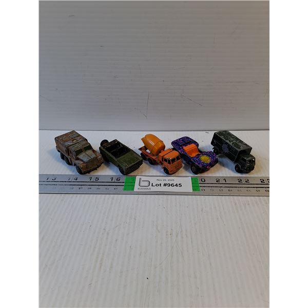 (5) 1960's-70's Matchbox Toys
