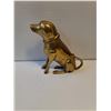 Image 2 : Brass Dog and Ceramic Bull