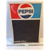 Image 1 : Vintage Tin Pepsi Menu Board-19"x27"