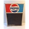 Image 2 : Vintage Tin Pepsi Menu Board-19"x27"