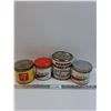 Image 1 : (4) Collector Tins - Mark Ten, Black Cat, Rogers Syrup