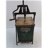 Image 3 : Vintage Hand Crank Butter Churn - 19.5x9x9" - Pickup Preferred