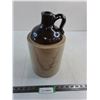 Vintage Earthenware Crock Jug - 12.5" High x 7" Diameter