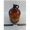 Vintage 'Dark Amber' Glass A&W Root Beer 160 oz. Jug - 12" Tall - Pickup Preferred