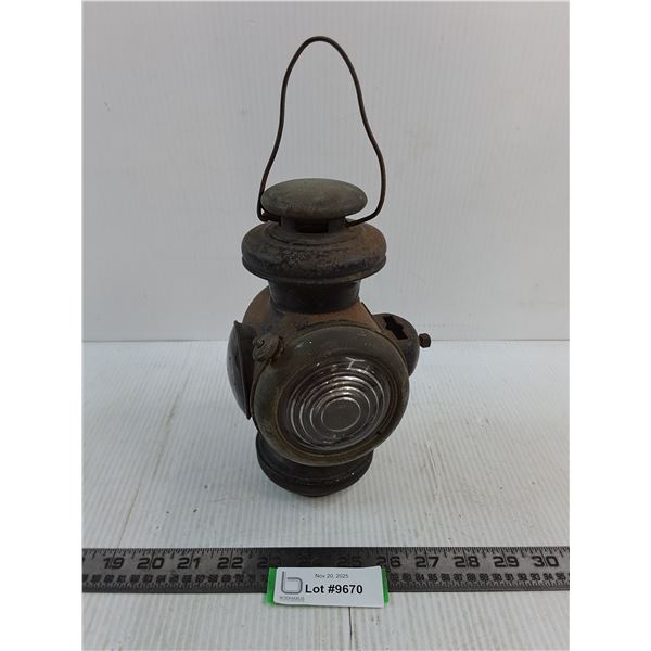 Antique Model-T Headlamp - 9" Tall