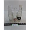 (3) Vintage Glass Pop Bottles