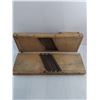 Image 2 : (2) Vintage Wooden Cabbage Slicers - 26" x 9" - 1 Missing Guide - Pickup Preferred