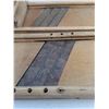 Image 4 : (2) Vintage Wooden Cabbage Slicers - 26" x 9" - 1 Missing Guide - Pickup Preferred