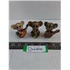 Image 1 : Set of 3 Porcelain Musical Mice Table Decor