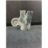 Image 2 : Reijmyre Swedish Crystal "Squirrel on Tree"