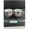 Image 1 : Pair of "Forget Me Not" Tea Cups