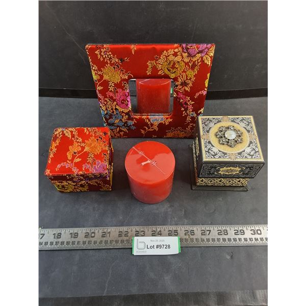 Oriental Themed Bed & Bath Decor/Amenities