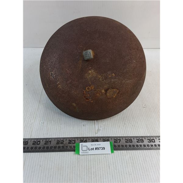 Antique Metal 11" Fire Alarm Bell