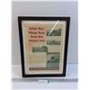Image 1 : Vintage McCormick-Deering Advertisement in Frame - 13" x 17"
