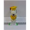 Image 1 : Snoopy Coin Bank - Missing Bottom Cap - 6.5" Tall