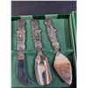 Image 2 : The Bombay Co Cheese Serving Utensil Set - Plated Silver on Zinc
