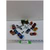 (14) Die Cast Vehicles: John Deere, Planes, Hot Wheels Corgi, Misc