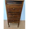 Image 7 : * Antique Gramophone Player Stand w/ Drawers, No Gramophone- 19" x 16" x 14" - CANNOT SHIP