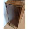 Image 9 : * Antique Gramophone Player Stand w/ Drawers, No Gramophone- 19" x 16" x 14" - CANNOT SHIP