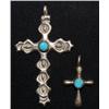 Image 2 : FIVE NAVAJO SILVER CROSSES