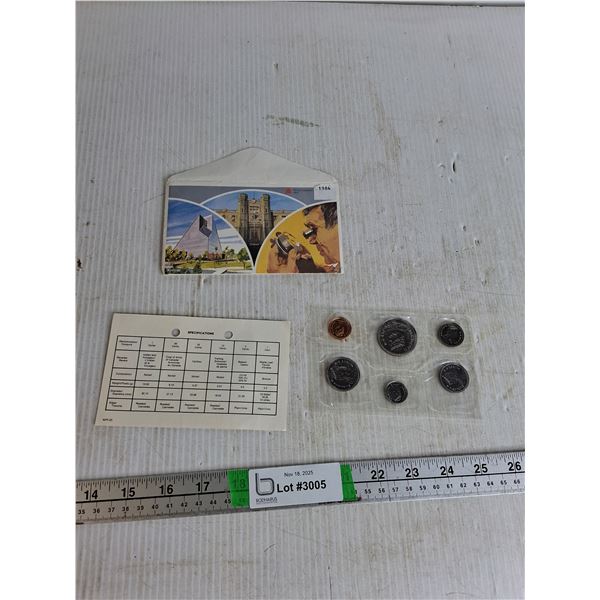 1984 Royal Canadian Coin Set