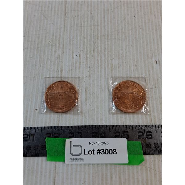 Collector Token- 2012 Copper .999 Fine-Cannot Guarantee Authenticity