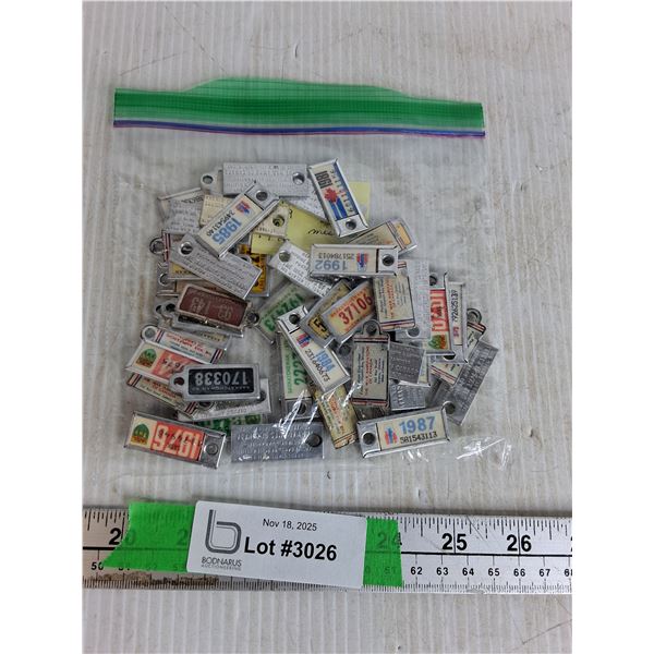 War Amp Key Tags 1946-1996