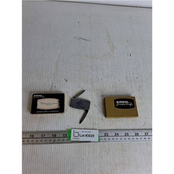 Zippo Pocket Knife 2"