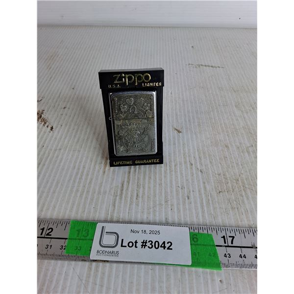 2" Zippo Lighter With Stand- Joker