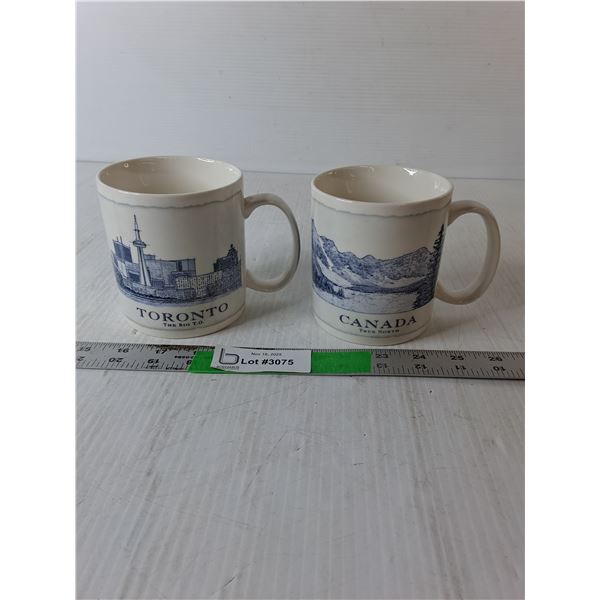 (2) Starbucks Mugs- Canada & Toronto