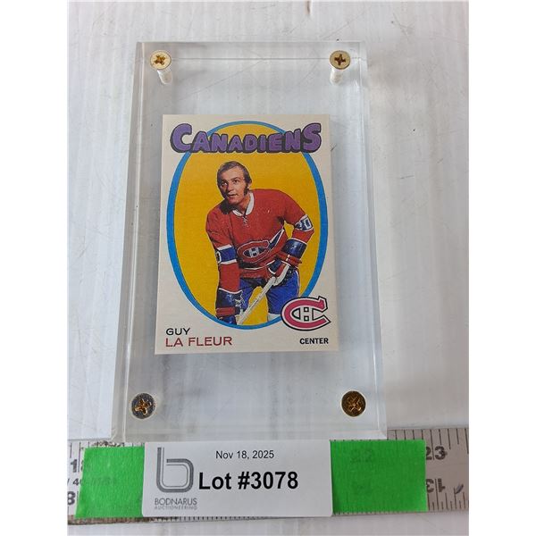 Guy Lafleur Montreal Canadiens Card, Cannot Authenticate