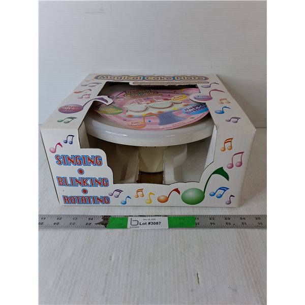 Magic Cake Plate Stand, Appears NIB