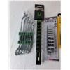 Image 3 : External Star Socket Set, 8" Adjustable Wrench, Nut Driver, Misc.