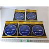 Image 1 : (5) 7 1/4" Diamond Saw Blades- Sealed