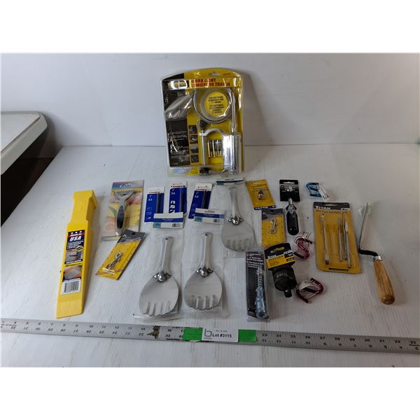 Shop Pro Work Light, Jumbo Wedge, Socket Adapter, Misc.